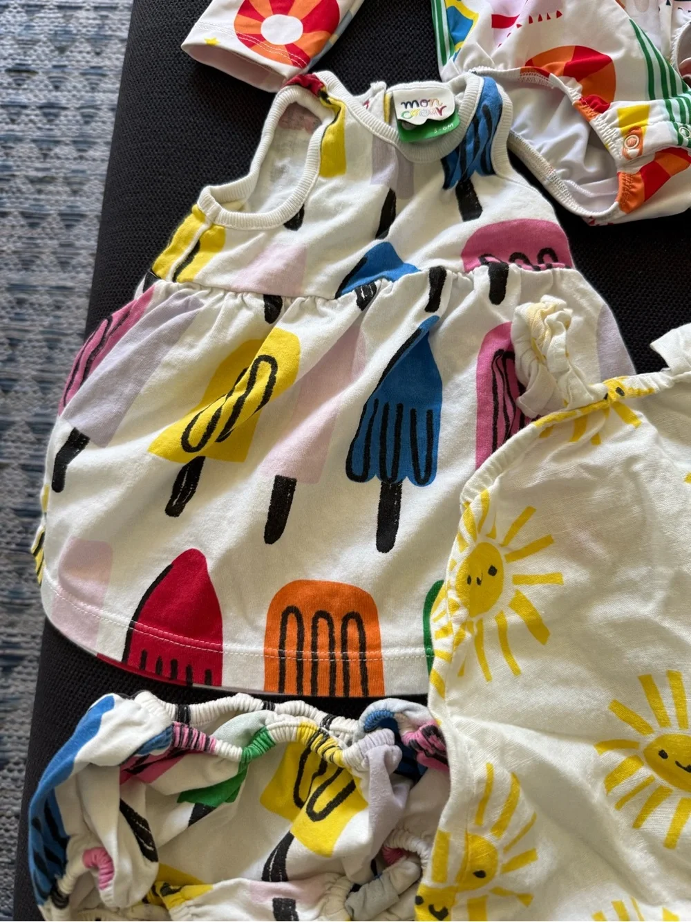 Mon Coeur 3-6m girl summer bundle made in Portugal